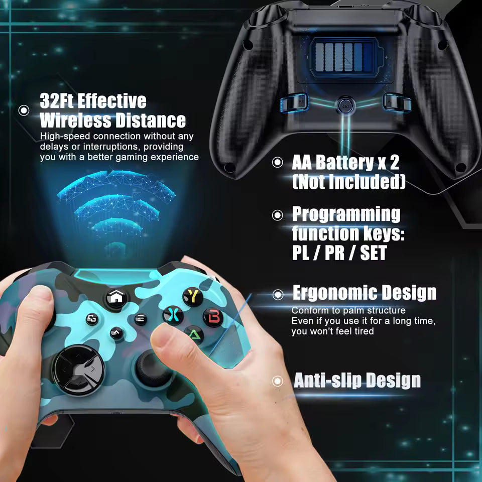 WiFi Gamepad for Xbox One & PC with Gyro Sensor