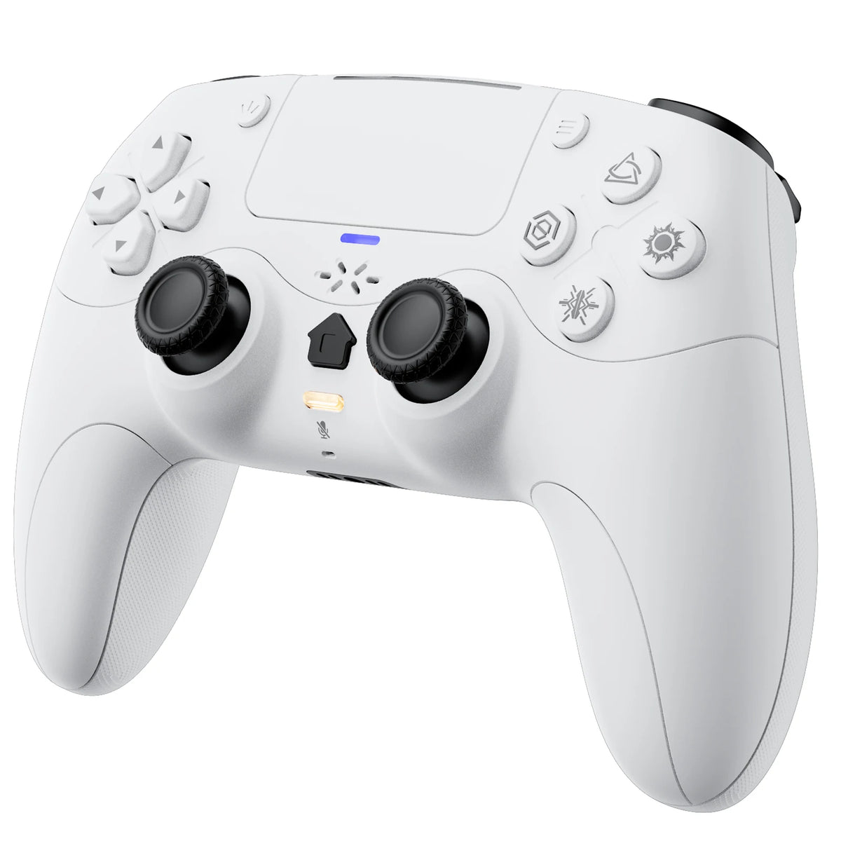 For Playstation 5 PS5/PC/Steam Controller BT Wireless Haptic Feedback Dual Shock Hall Effect Gamepads External Mic Game Joystick