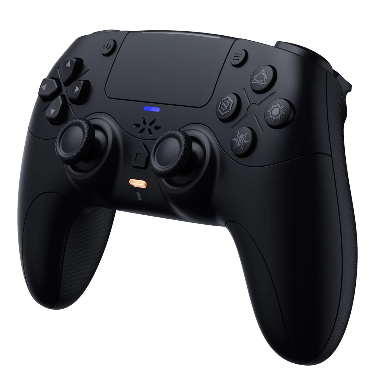 For Playstation 5 PS5/PC/Steam Controller BT Wireless Haptic Feedback Dual Shock Hall Effect Gamepads External Mic Game Joystick