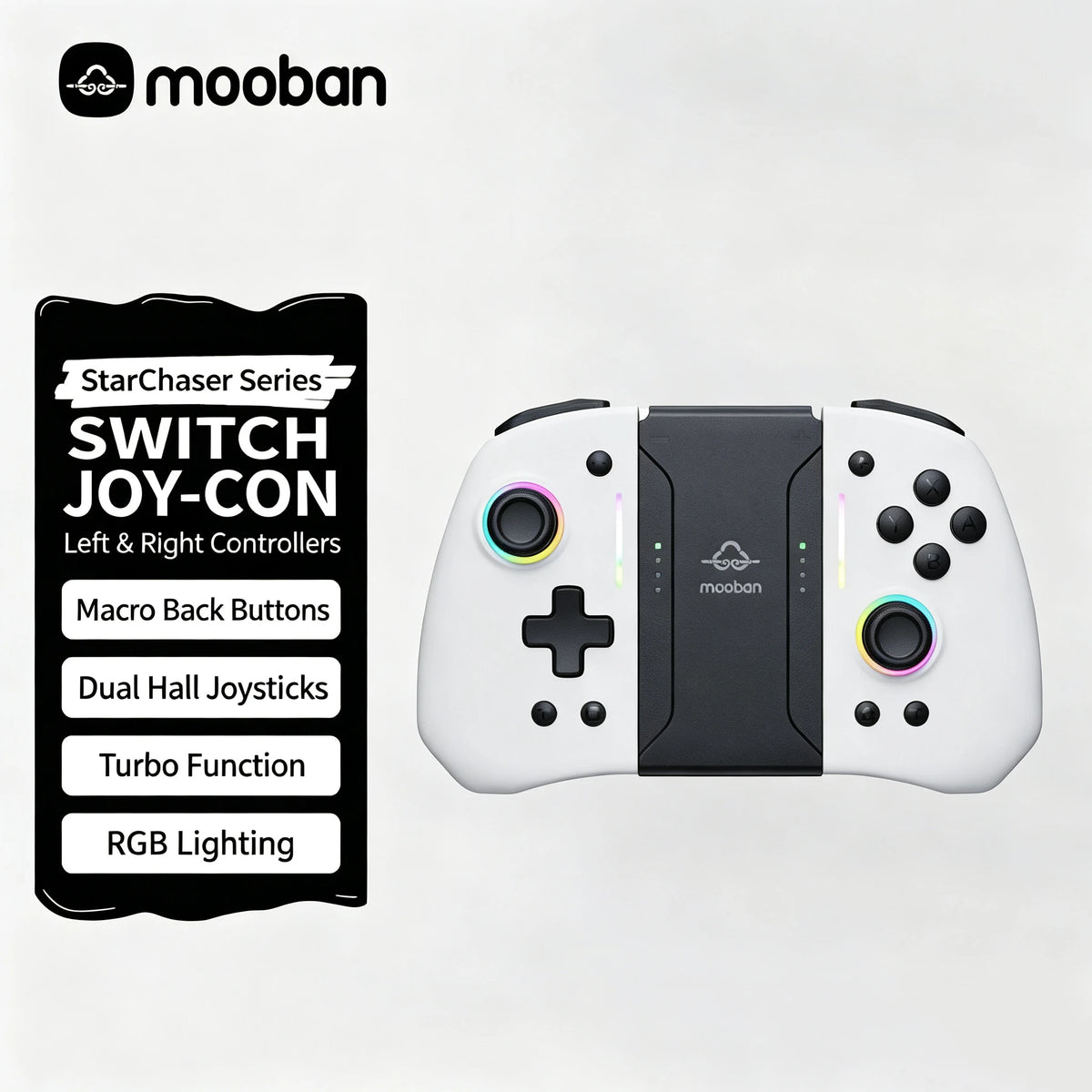 Wireless Bluetooth Control For Nintendo Switch & OLED & Lite Gamepad Controller Gaming Command Mando Game Pad Accessories Hall