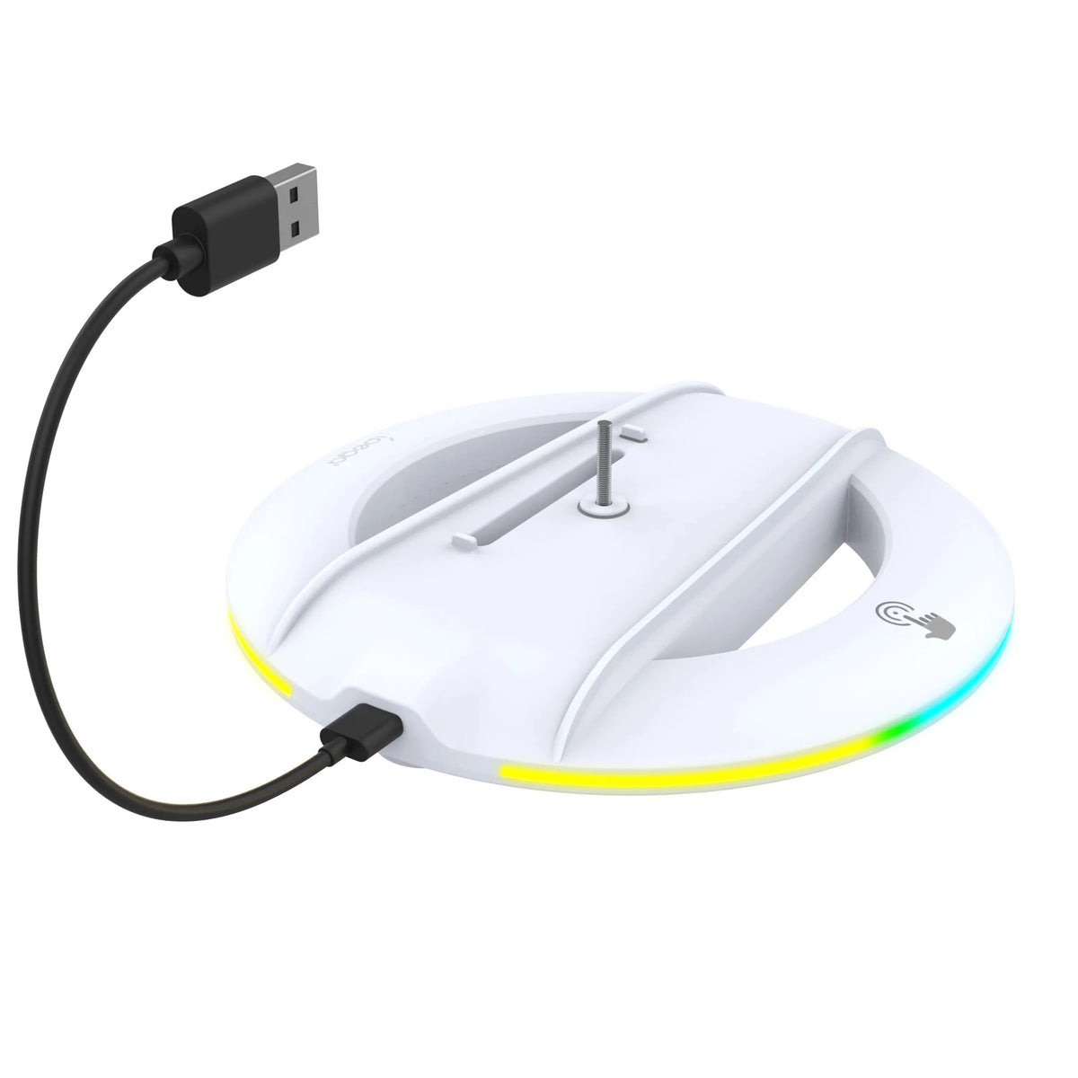 Vertical Cooling Stand with RGB Light For PS5 Slim / PS5 Pro Console Anti-Slip Base Bracket Holder Bracket Gaming Accessories